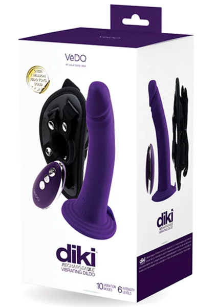 Vedo Diki Remote Strap-On Vibrating Harness Kit