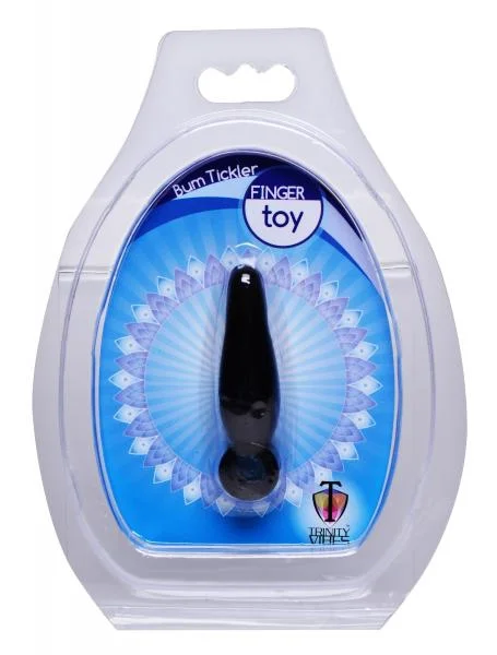 Bum Tickler Finger Toy Black