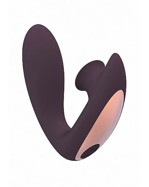 Irresistable Deisrable Suction Vibrator - Purple -  5 Inch