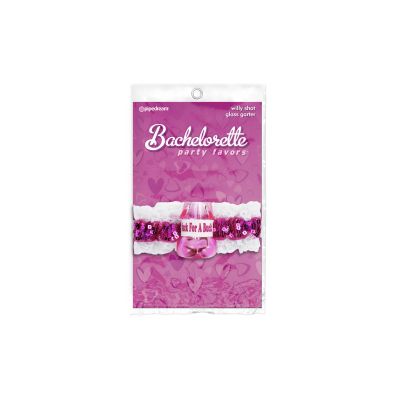 Bachelorette Party Favours Willy Shot Glass Garter