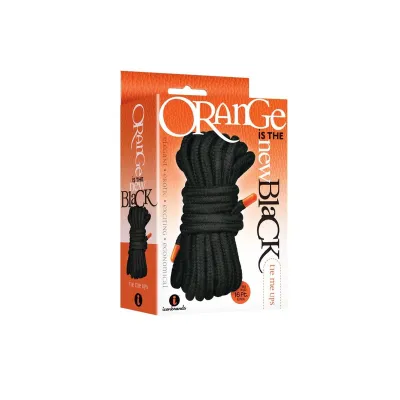 The 9 s Orange Is the New Black Tie Me Ups Black