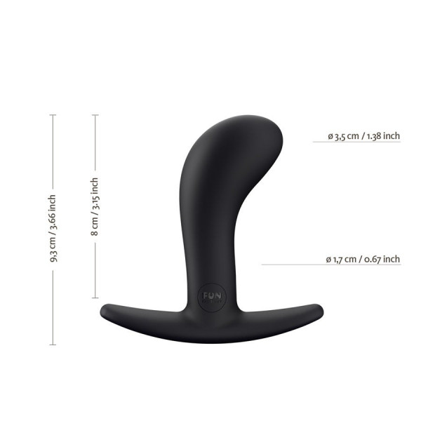 Fun Factory Bootie Plug - Medium Black