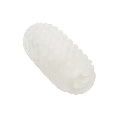 California Exotic Boundless 5 9 Reversible Stroker with Squishy Tip Tickler Ball
