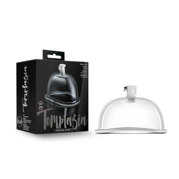 Blush Temptasia Vulva Cup Clear
