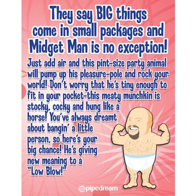 Midget Man Inflatable Love Doll Flesh