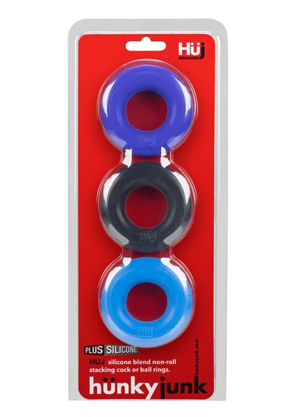 Hunky Junk HUJ C-Ring 3-Pack