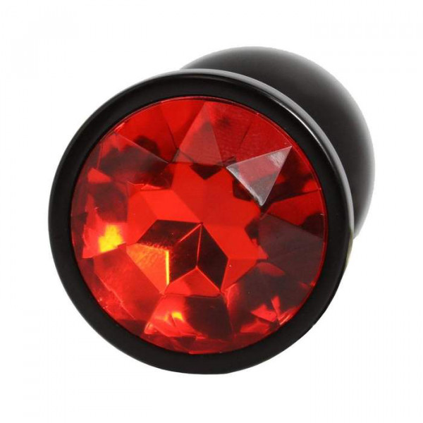 Jeweled Aluminum Anal Plug - Great for Temperature Play!