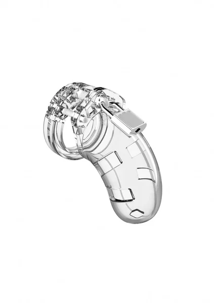 Model 01 - Chastity - 3.5" - Cock Cage - Transparent — image 6 of 9