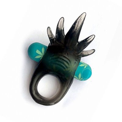Ziggy 10 Function Rechargeable Weed Leaf Vibrating Cock Ring