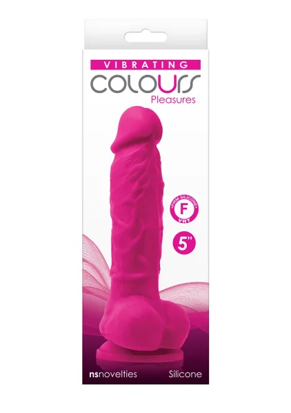 Colours - Pleasures - Vibrating - 5" Dildo — image 22 of 25