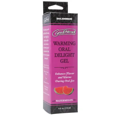 Goodhead Warming Oral Delight Gel Watermelon 4 Fl Oz