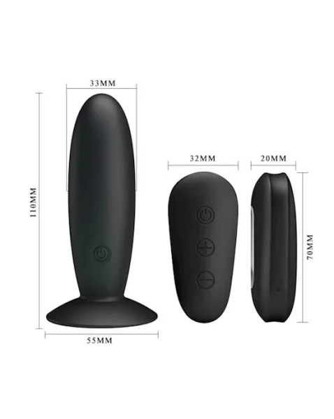 MR PLAY Remote Control Vibrating Anal Plug