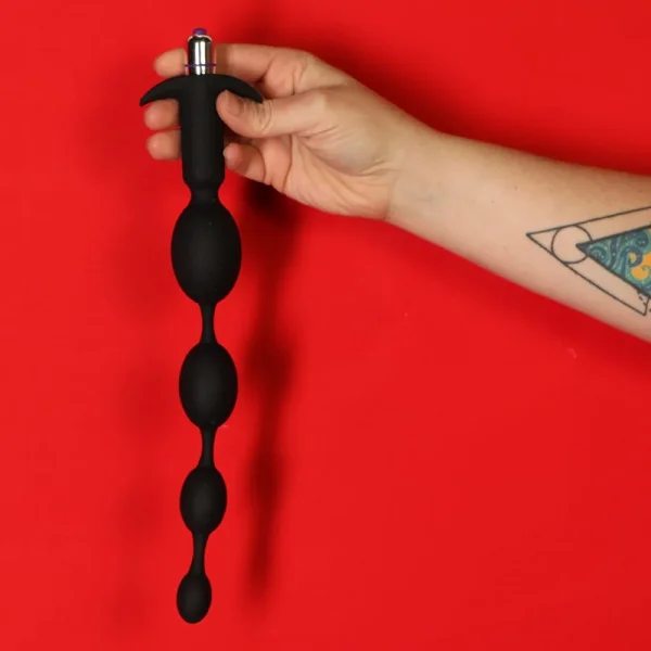 Vibrating Progressive Anal Beads by Tantus — image 6 of 9