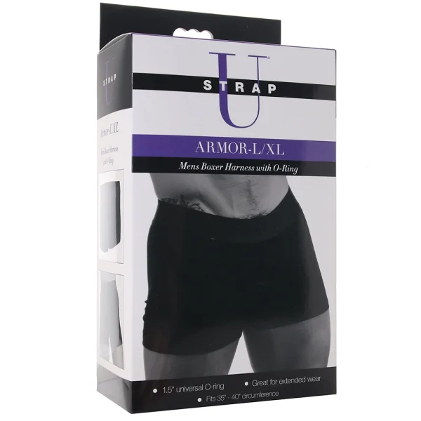 Armor Mens Boxer Harness with O-Ring — image 10 of 18