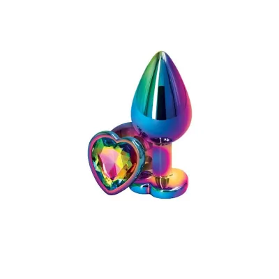 Rear Assets Heart Plug 3 3 Inch Clear Medium