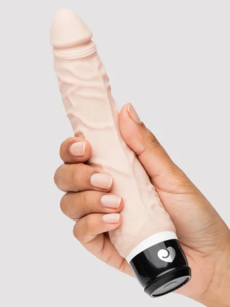 Lovehoney Silicone 7 Function Slim Realistic Dildo Vibrator 6.5 Inch