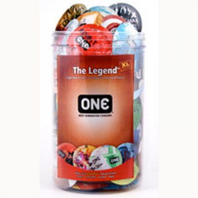 One The Legend Condom Bowl 100pc