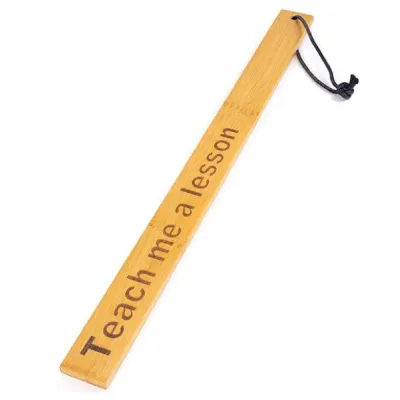Spartacus Bamboo Paddle Teach Me A Lesson