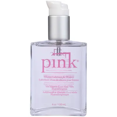 Pink 4oz Glass Bottle