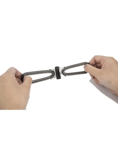 Adam Male Cock and Ball Infinity Vibrating Cock Ring Black