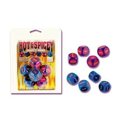 Hot and Spicey Party Dice