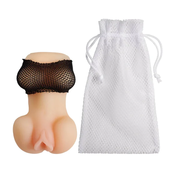 Cloud 9 Mini Body Dual Stroker Pleasure Pussy and  Ass - Light
