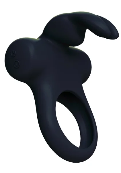 Ohhh Bunny Frisky Bunny Vibrating Cock Ring - Perfectly Purple