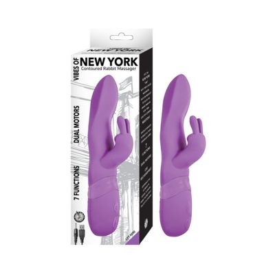 Vibes Of New York Contoured Rabbit Massager