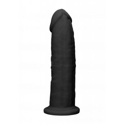 Silicone Dildo Without Balls 22 8 cm Black