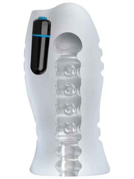OptiMale - UR3 Vibrating Stroker - Massage Beads