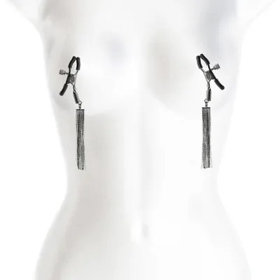 Bound D2 Adjustable Nipple Clamps with Tassels