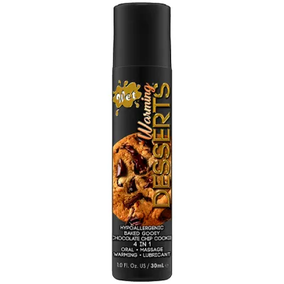Wet Warming Desserts Lubricant Chocolate Chip Cookie