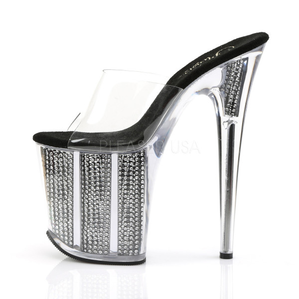 8 inches Heel, 4 inches PF Slide W/Simulated RS Filled Bottom — image 11 of 16