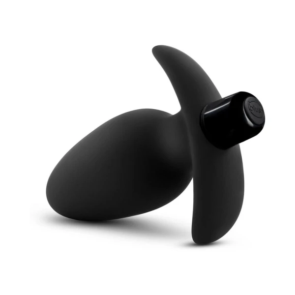Blush Anal Adventures Platinum Silicone Saddle PlugĀ - Black