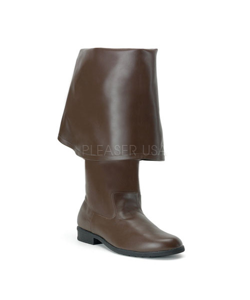 MAVERICK-2045 - Men\'s 1 1/2"Brown Pirate BT W/ 11" Bell Cuff