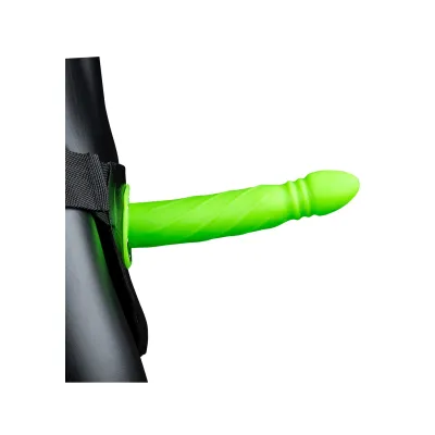 Ouch Glow in the Dark Twisted Hollow Strap On
