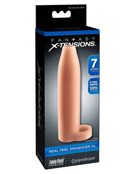 Fantasy X-tensions Real Feel Enhancer Xl - Flesh