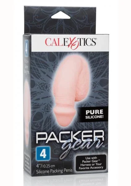 Packer Gear 4 inches Silicone Packing Penis Beige — image 7 of 8