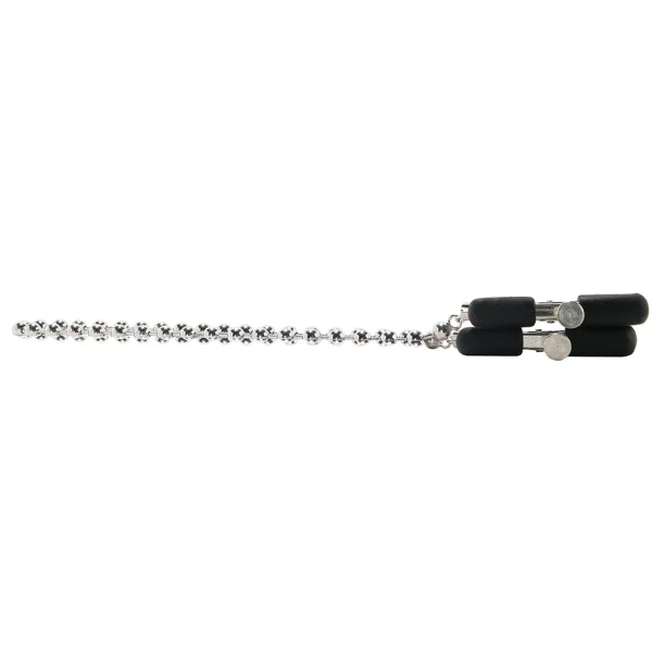 Beaded nipple clamps