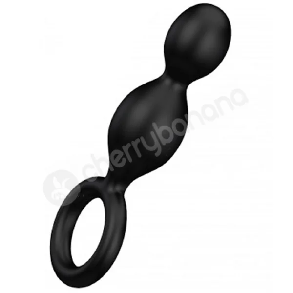 Satisfyer Black Booty Call Butt Plugs 3 Pack