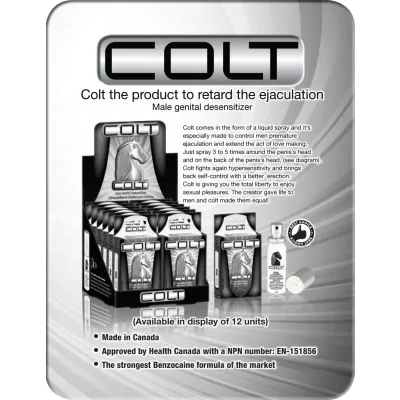 Colt Male Genital Desensitizer Spray