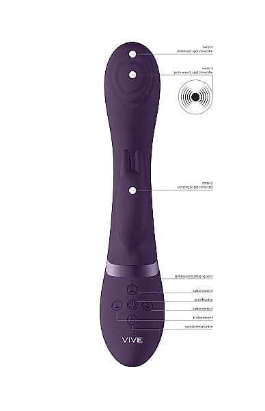 Shots - Cato - Pulse G-spot Rabbit - Purple