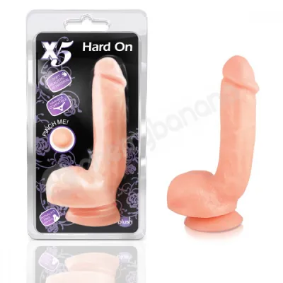 X5 Flesh Hard On Dildo