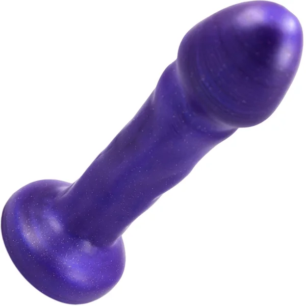 Splendid Dual-Density Silicone Dildo By Uberrime - Small, Orchid