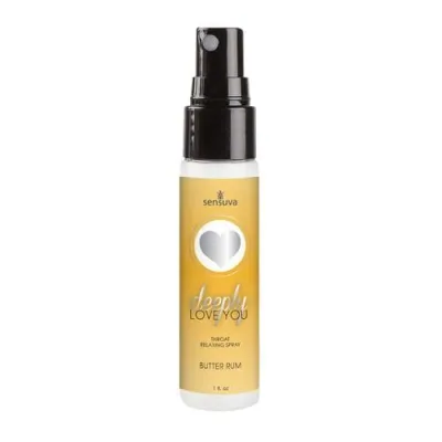 Deeply Love You Throat Relaxing Spray 1 Oz Butter Rum