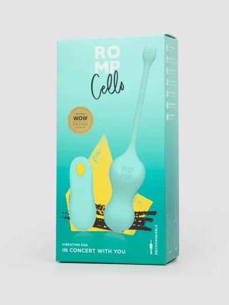 ROMP Cello Rechargeable Vibrating Egg