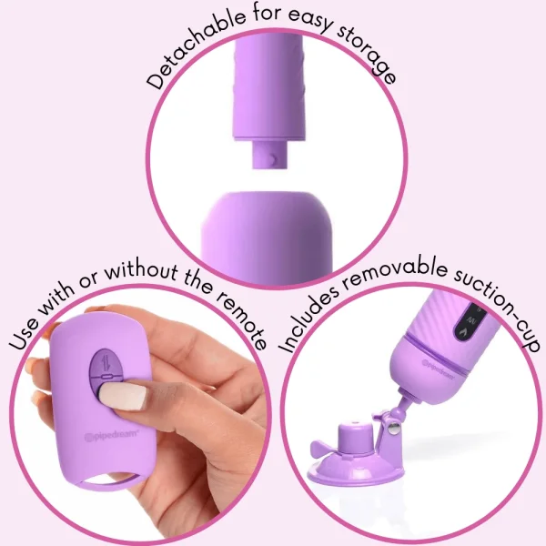 Love Thrust-Her Thrusting Silicone Vibrator