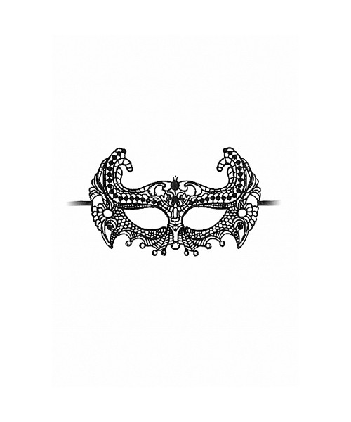 Empress Black Lace Mask