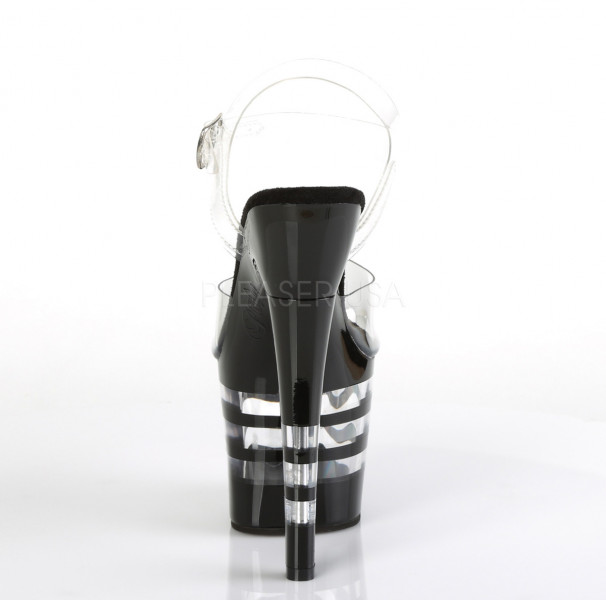 7 inches Heel, 3 1/4 inches Lined PF Ankle Strap Sandal — image 4 of 8