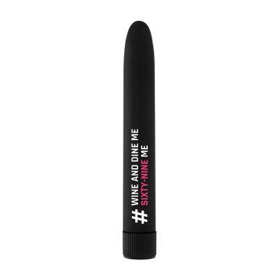 Wineanddine Black Remote Control Vibrator